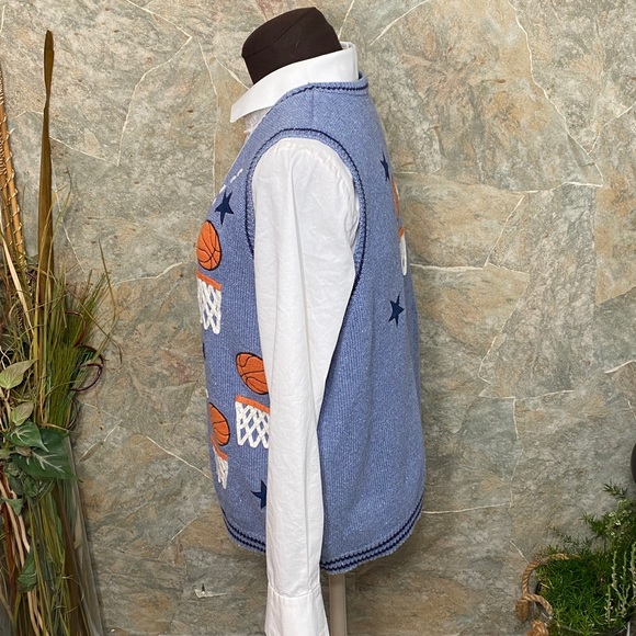 MANDAL BAY vest basketball player spectator cheerleader sport stars hoops - Picture 7 of 11